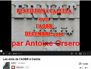 AOBR- Espagne- 2013- 999 VIDEO DE 42 MINUTES